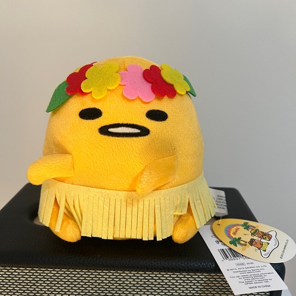 Sanrio Other - Rare Gudetama Hawaii / Hula Plush Toy